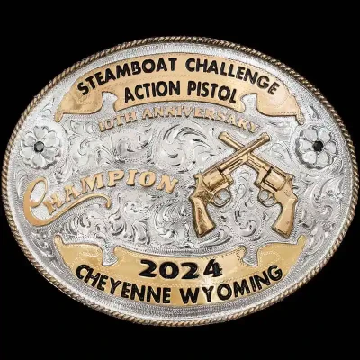 Steamboat Springs Belt Buckle